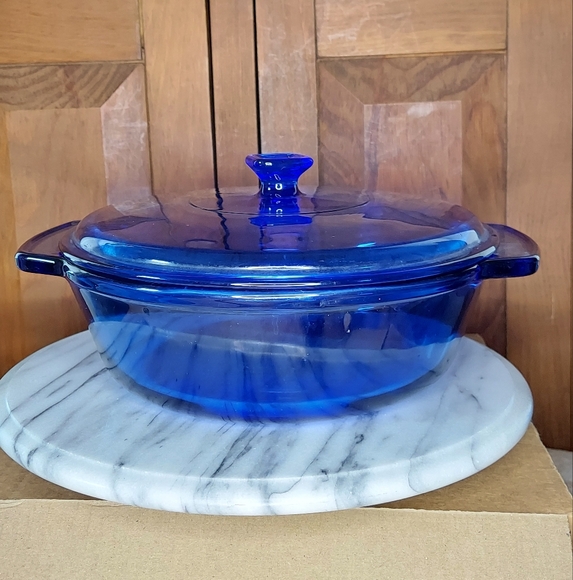 Anchor Hocking Other - Cobalt Blue Casserole Dish